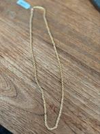 Lucardi Zilveren ketting 18 karaat Goldplated Nieuw, Ophalen of Verzenden, Nieuw, Goud, Zilver