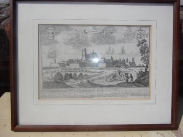 Harderwijk. Bouttats en Peeters. gravure / ets 1674 beschikbaar voor biedingen