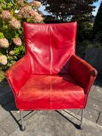 Heerlijk zittende Charly fauteuil van Montis, Huis en Inrichting, Ophalen, Gebruikt, Minder dan 75 cm, Leer