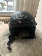 NAU fashion heren  scooter of brommer  zwart, Fietsen en Brommers, Brommerhelmen, Ophalen, Gebruikt, Medium, Naufashion