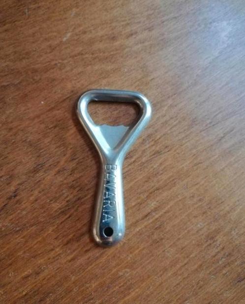 Bavaria bier klein flessenopener RVS, Verzamelen, Biermerken, Nieuw, Bavaria, Ophalen of Verzenden