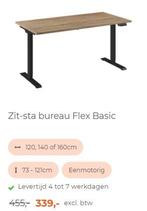 Zit-Sta Bureau Elektrisch, 160x80cm, Verstelbaar, Huis en Inrichting, Bureaus, Ophalen, Elektrisch
