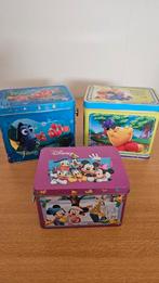 3 Disney muziekdoosje blik Pooh, Nemo en Mickey, Ophalen of Verzenden, Mickey Mouse, Zo goed als nieuw, Overige typen