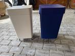 Kunststof wasmand met deksel, Ophalen of Verzenden, Zo goed als nieuw, Wit, Overige typen