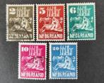 nederland nvph 556 - 560, Postzegels en Munten, Postzegels | Nederland, Verzenden, T/m 1940, Gestempeld