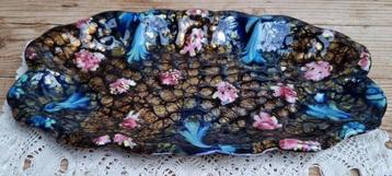 Frans brocante geëmailleerd schaaltje / vide poche beschikbaar voor biedingen