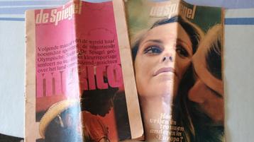 Tweemaal 'de Spiegel' uit 1968 beschikbaar voor biedingen