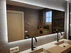 Luxe grote spiegel 180x70 met LED, Verwarming & Klok -, Ophalen, 125 cm of meer, Zo goed als nieuw, Minder dan 100 cm