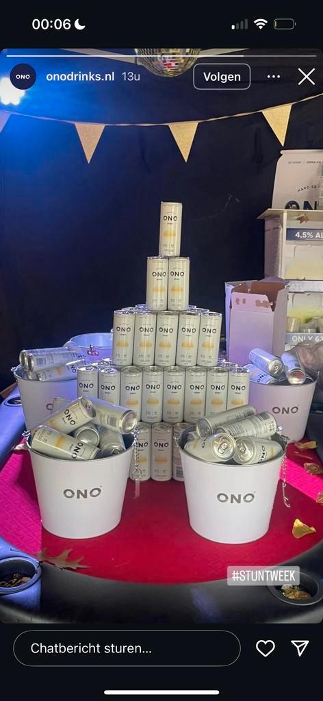 ONO Ginger Hard Stelzer (50 cent per blikje all-in), Diversen, Kerst, Nieuw, Ophalen of Verzenden