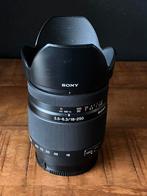 Sony AF 18-250 voor Sony Alpha. A-mount, Ophalen of Verzenden, Zo goed als nieuw, Telelens