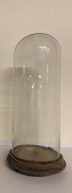Glazen antieke stolp glas is 45 cm hoog doorsee 18 cm, Ophalen, Gebruikt