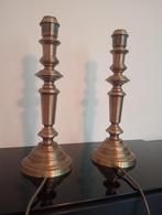 Vintage lampvoeten messing Deknudt, Ophalen of Verzenden