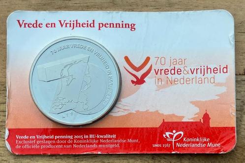 Coincard Vrede en Vrijheid, Postzegels en Munten, Munten | Nederland, Ophalen