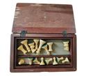 Drueke chess box model No.4466 luxury line chess set schaken, Ophalen of Verzenden