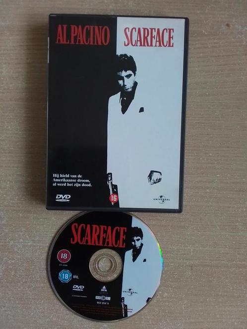Film Scarface (Al Pacino), Cd's en Dvd's, Dvd's | Thrillers en Misdaad, Maffia en Misdaad, Vanaf 16 jaar, Ophalen of Verzenden