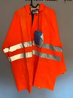 Oranje Regenjas XL met Reflectie - Nieuw!, Ophalen of Verzenden, Nieuw, Regenjas, Heren