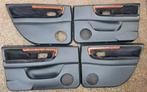 Set deurpanelen Volvo 960 zwart stof inleg hout look, Ophalen of Verzenden, Gebruikt, Volvo