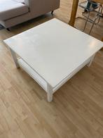 Wit Salontafel. White square Coffeetable., Huis en Inrichting, Tafels | Salontafels, Ophalen, 50 tot 100 cm, Zo goed als nieuw