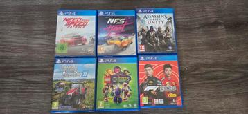 Playstation spellen beschikbaar voor biedingen