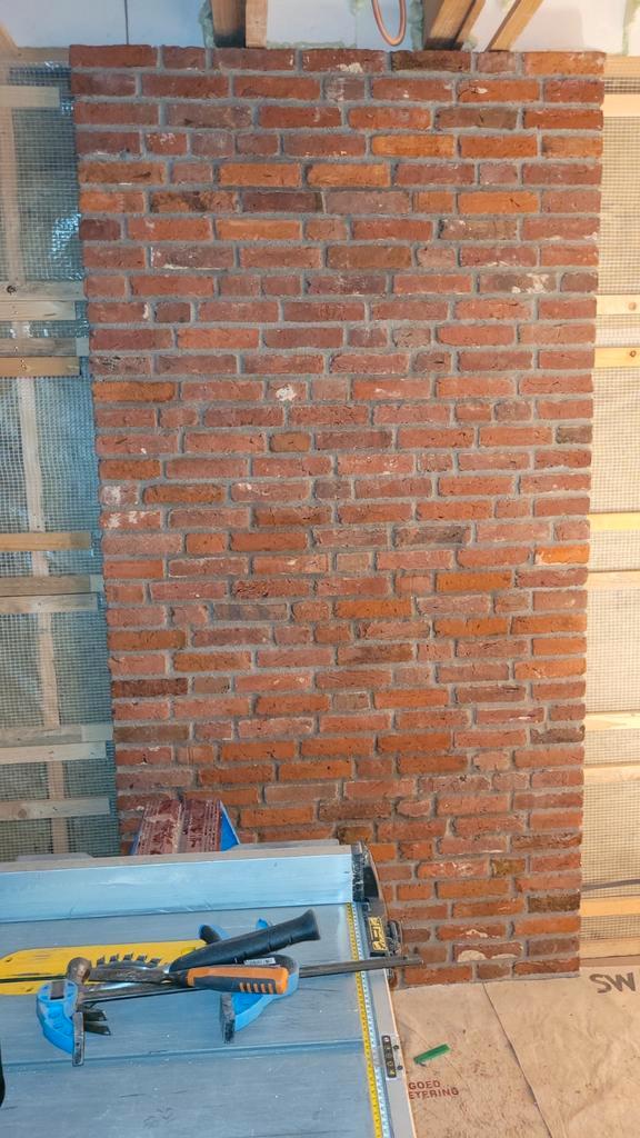 Oude bakstenen te koop, Doe-het-zelf en Verbouw, Metselstenen, Gebruikt, Bakstenen, Ophalen