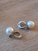 Zilvere 925 clip oorbellen, Ophalen of Verzenden, Zilver, Zilver