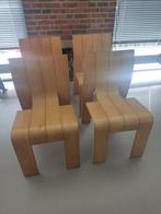Gijs Bakker stripstoelen, Huis en Inrichting, Stoelen, Gebruikt, Overige kleuren, Design, Ophalen of Verzenden