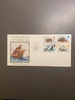 FDC Belize 1984 - CAYES of BELIZE, Postzegels en Munten, Postzegels | Eerstedagenveloppen, Ophalen of Verzenden, Onbeschreven