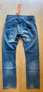 G Star Raw Structor Straight jeans W36 L36 blauw, Ophalen of Verzenden, Blauw, W36 - W38 (confectie 52/54), G Star