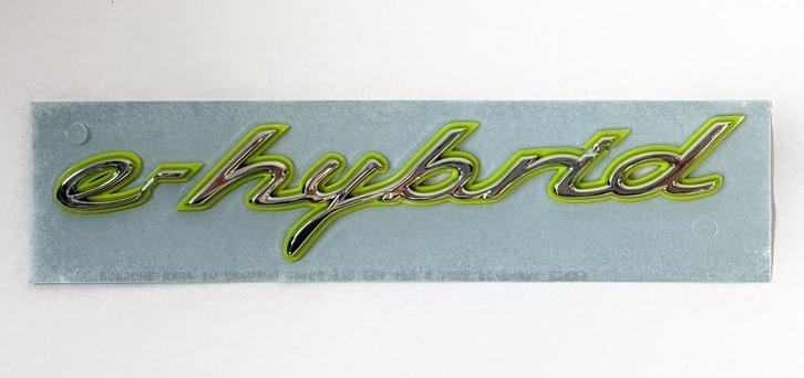 Porsche E-Hybrid embleem - nieuw, Auto diversen, Tuning en Styling, Ophalen of Verzenden