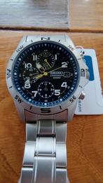 Seiko Chronograph heren horloge, Sieraden, Tassen en Uiterlijk, Horloges | Heren, Ophalen of Verzenden, Nieuw, Staal, Seiko