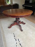 Antiek ronde eetkamertafel DM 120 cm | ZGAN, Antiek en Kunst, Antiek | Meubels | Tafels, Ophalen