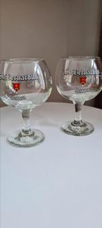 St. Bernardus bierglazen ( nog 2 stuks), Verzamelen, Ophalen, Zo goed als nieuw, Bierglas
