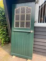 Hardhouten Voordeur - 201,5 x 87,5, Ophalen, Gebruikt, 80 tot 100 cm, Buitendeur