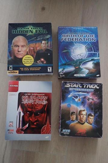 Diverse Star Trek PC games beschikbaar voor biedingen