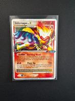Pokemon infernape lv.X dp10 2007, Ophalen of Verzenden, Zo goed als nieuw, Losse kaart