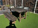 Tuintafel ideaal voor een kleinere tuin 148cm x 82cm, Ophalen, Gebruikt, Rond, Overige materialen