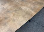 Ovale eettafel betonlook 180x103 - Nu €459!beton cire, Huis en Inrichting, Tafels | Eettafels, Ophalen, Overige materialen, 100 tot 150 cm