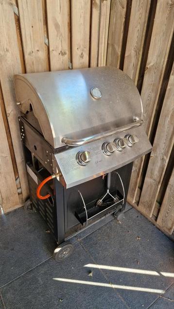 Gas BBQ barbecue inclusief bijna volle gasfles 2034 beschikbaar voor biedingen