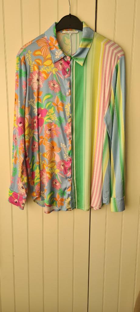 damesblouse due amanti L, Kleding | Dames, Blouses en Tunieken, Zo goed als nieuw, Maat 42/44 (L), Roze, Ophalen of Verzenden