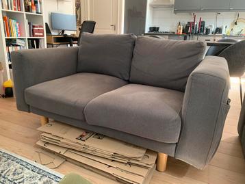 IKEA Norsborg 2-zits bank – grijs (gratis ophalen)