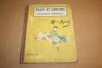 Zeldzaam prentenboek - Filles et Garcons - Circa 1910 !!, Ophalen of Verzenden, Gelezen