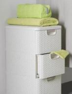 Curver style vintage wit ladensysteem ladekast ladenkast 3, Gebruikt, Verzenden, Minder dan 100 cm, 25 tot 50 cm
