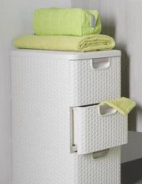 Curver style vintage wit ladensysteem ladekast ladenkast 3, Huis en Inrichting, Kasten | Ladekasten, Gebruikt, Minder dan 100 cm