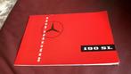 Folder mercedes 190sl, Ophalen of Verzenden