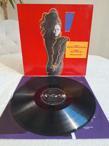 LP van JANET JACKSON / " CONTROL " ....uit 1986 beschikbaar voor biedingen