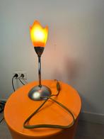 Tafellamp tulp oranje L.L. Light made in italy, Huis en Inrichting, Lampen | Tafellampen, Ophalen of Verzenden, Zo goed als nieuw