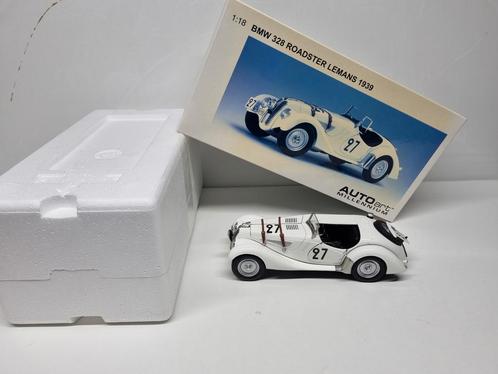 Autoart Bmw 328 Roadster 1939 Le Mans 1:18 Nieuwstaat, Hobby en Vrije tijd, Modelauto's | 1:18, Zo goed als nieuw, Auto, Autoart