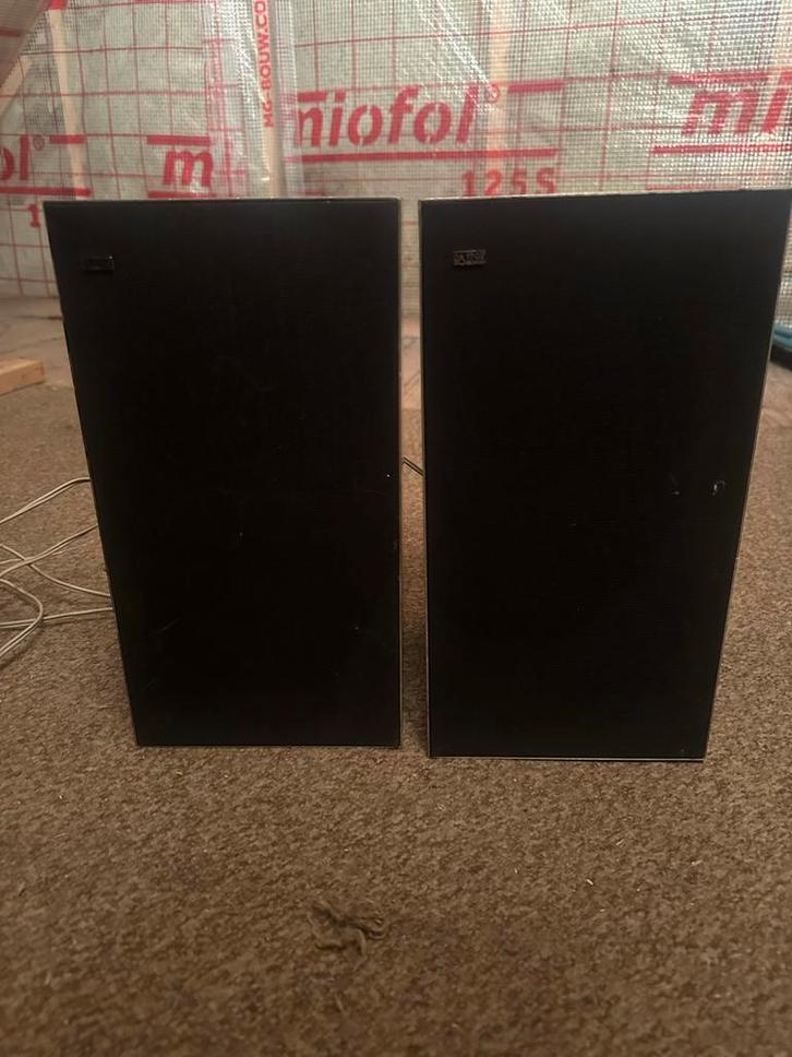 Vintage Bang & Olufsen Beovox 1702 Speakers - Uitstekend!, Audio, Tv en Foto, Luidsprekers, Zo goed als nieuw, Front, Rear of Stereo speakers
