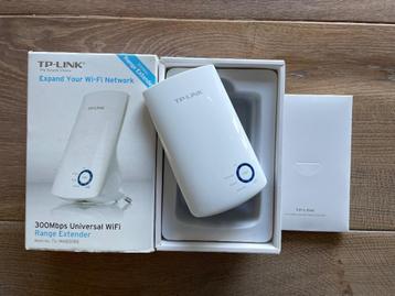 TP-LINK WiFi versterker 300Mbps 2.4GHz (TL-WA850RE) beschikbaar voor biedingen
