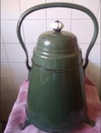 Emaille Doofpot met goudenbies, Antiek en Kunst, Antiek | Emaille, Ophalen
